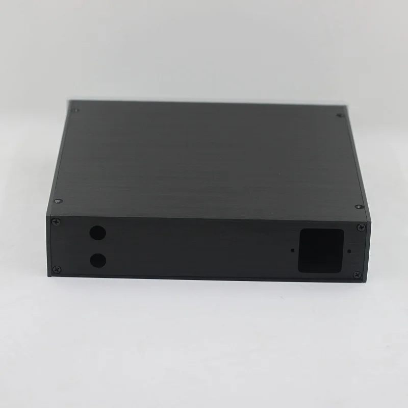 Mini Size W210 H45 D188 Headphone AMP PUS Chassis DIY Aluminum Power Amplifier Cases Rear Classic Eearphone Box 2204E