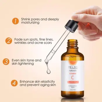 

Vitamin C Serum Liquid Anti Wrinkle Anti-Aging Vitamin C Serum Water Light Needle Hyaluronic Acid Essence TSLM2