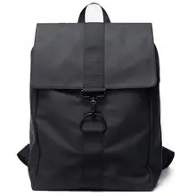 Мужской кожаный рюкзак, школьный рюкзак, модная Водонепроницаемая дорожная сумка, большая сумка для ноутбука, повседневная кожаная мужская сумка для книг