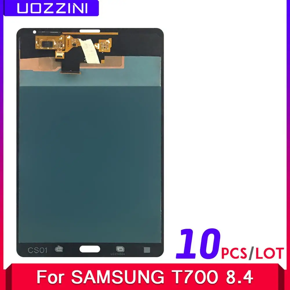 10 шт ЖК дисплей для Samsung Galaxy Tab S 8 4 T700 T705 SM LCD сенсорный экран дигитайзер стекло в