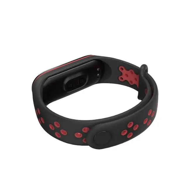 10 шт./упак. для Mi Band 4 ремешок Спортивные наручные браслет Xiaomi Mi band 3 силиконовый наручный ремешок аксессуары