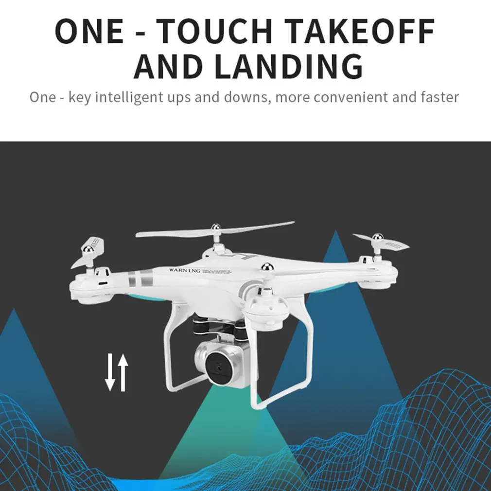 Wi-Fi камера SH5HD FPV Дрон RC Квадрокоптер живое видео высота с 3 батареями 2,4 ГГц 4 канала 6 оси Радиоуправляемый Дрон