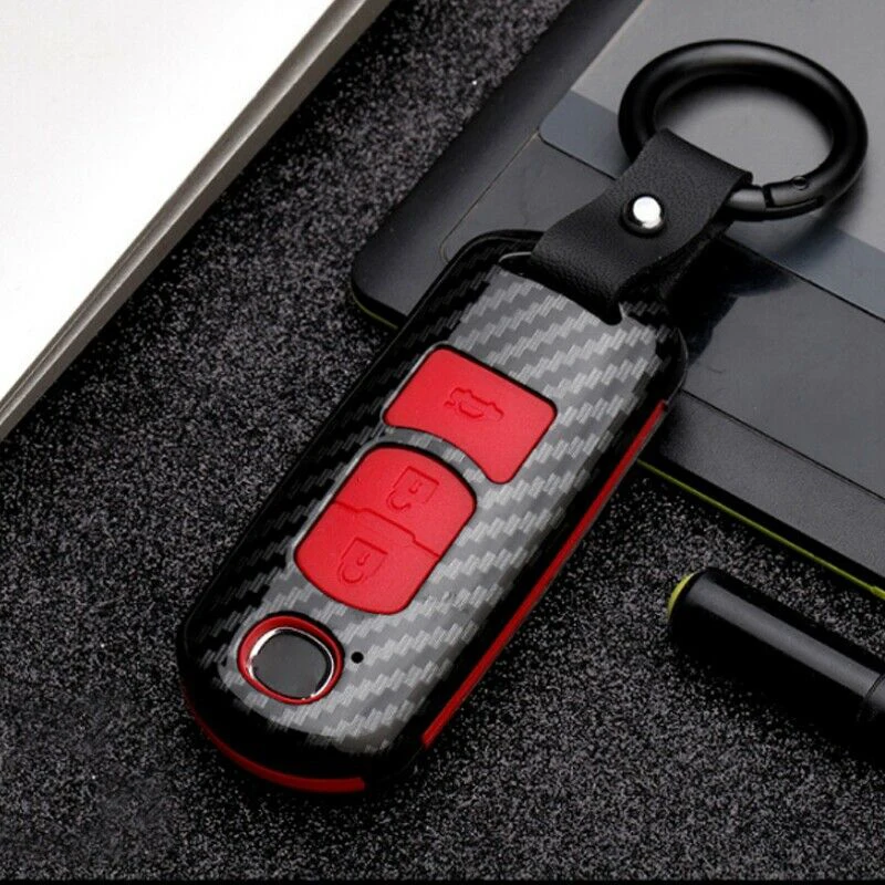 

Car Remote Key Fob Case Shell Protector Cover For Mazda 3 5 6 CX5 CX3 CX7 CX9