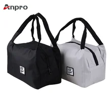 Anpro портативный Термосумка для обедов изолированный Ланч-бокс большая сумка-охладитель Bento мешок ланч-контейнер школьные сумки для хранения еды
