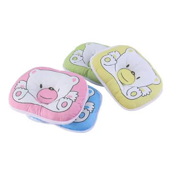 

OUTAD Bear Pattern Pillow Newborn Infant Baby Support Cushion Pad Prevent Flat Head Hot Selling