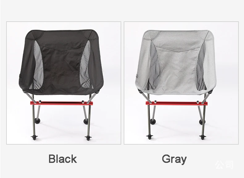 Ultralight High Back Folding Camping Chair Removable Washable Fishing Picnic BBQ Chairs With Carry Bag Heavy Duty Outdoor Stool