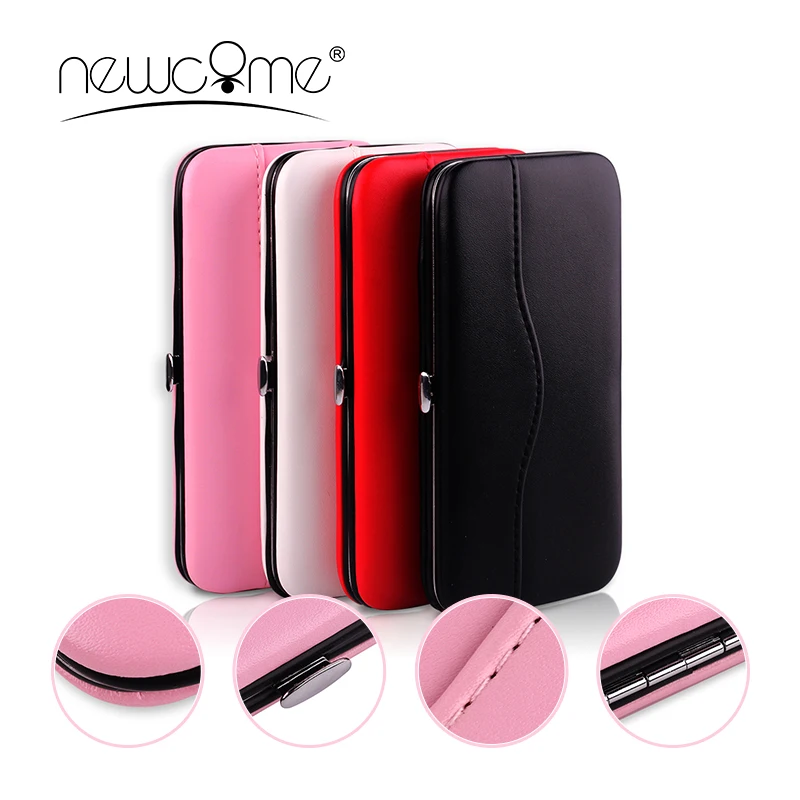

NEWCOME Professional Eyelash Tweezers Storage Bag Makeup Tools Case Eyelash Extension Salon for Tweezers Brushes Lashes Tools