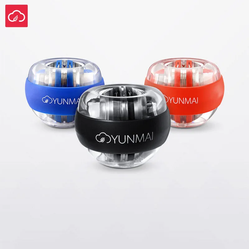 Yunmai тренажер для запястья светодиодный Gyroball Essential Spinner Гироскопический