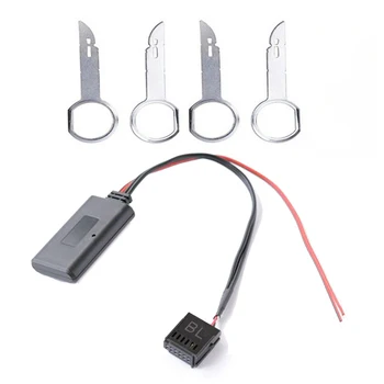 

Car Radio Removal Tool Bluetooth Wireless 12-Pin AUX Module Set Quality Material Durable For Ford Mondeo