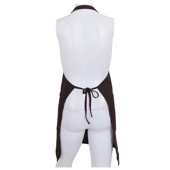 

New Plain Apron with Front Pocket Kitchen Cooking Craft Baking Coffee