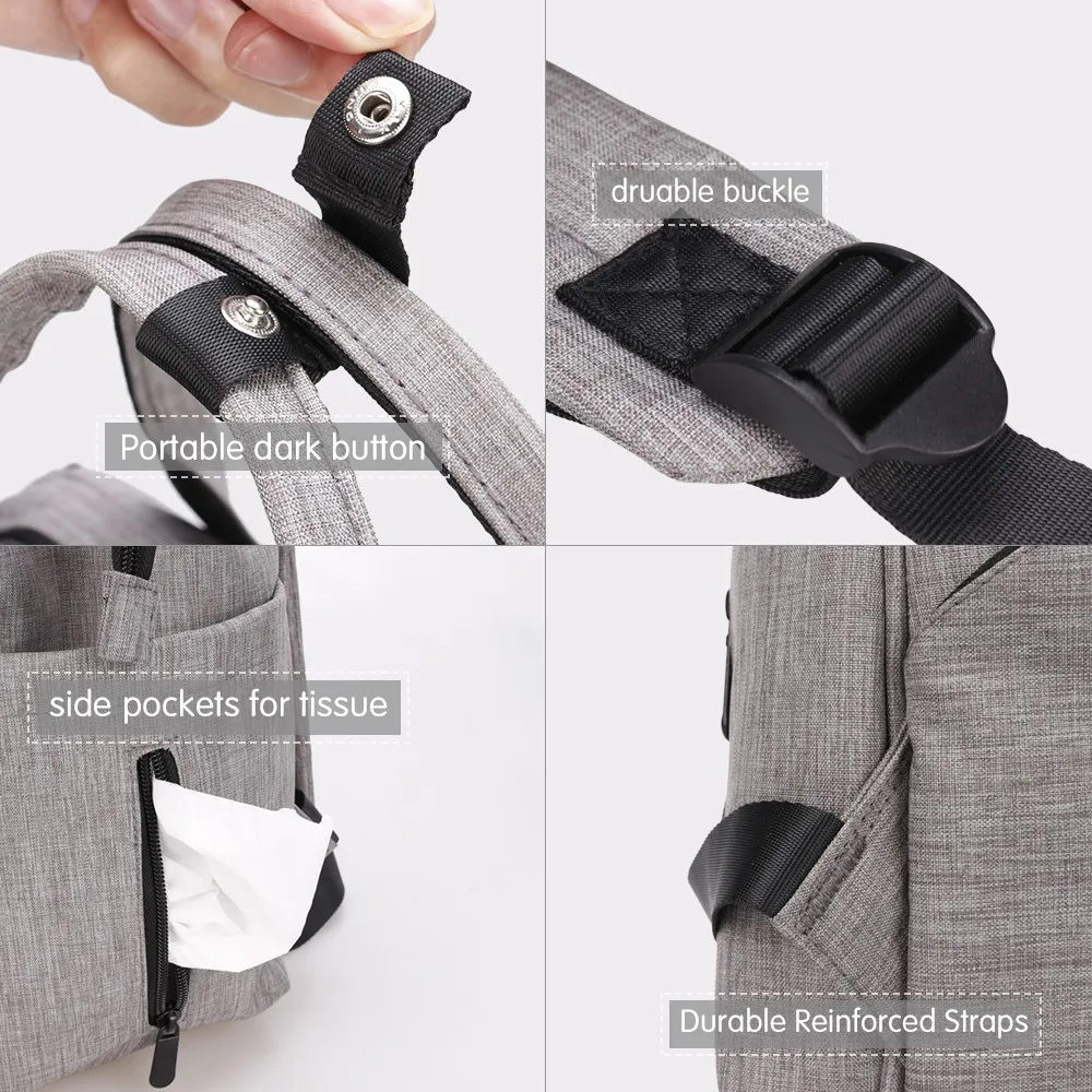 Travel Diaper Bags Fashion Mummy Maternity Nappy Bag  Large Capacity Baby Bag Travel Backpack Designer Nursing Bag for Baby Care