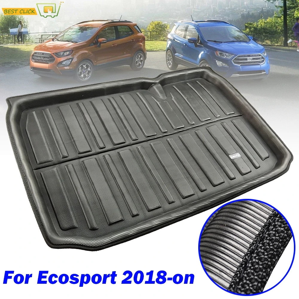 Rear Trunk Cargo Boot Liner Tray Floor Mat For Ford EcoSport 2018 Waterproof