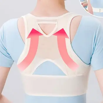 

Back Support Belt Adjustable Back Posture Corrector Clavicle Spine Back Shoulder Lumbar Posture Correction Invisible Strap