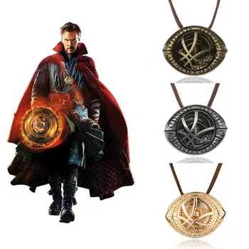 

20PCS/LOT Wholesale Doctor Strange Necklaces Marvel Avengers Necklace Superhero Pendant Choker Nice Women&Men Accessories Gifts