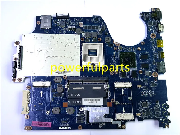 Работает для dell STUDIO 1749 материнская плата CN-0W87G9 NAT02 LA-5155P хорошо протестирована