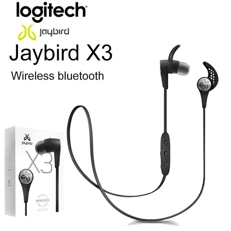 Jaybird Jaybird X3 Wireless Sports Earphones with Charger and Case 
