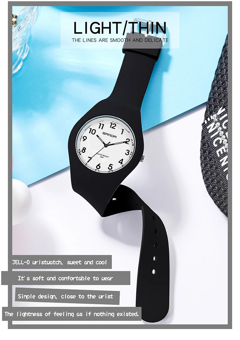 2021 New Sports Electronic 30M Waterproof Multifunction Personality Student Hand Plate Watches Quartz Movement Calendar 6056