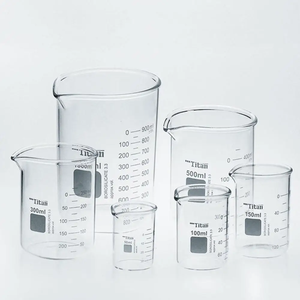 

Thick-walled Low type Beaker Flasks Lab Supplies Tools Calibration Beaker Experiment Instrument Experiment Equipment glass cup