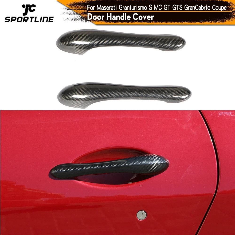 Для Maserati Granturismo S MC GT GTS GranCabrio Coupe 2 двери 2008-2012 боковые дверные ручки крышки отделка