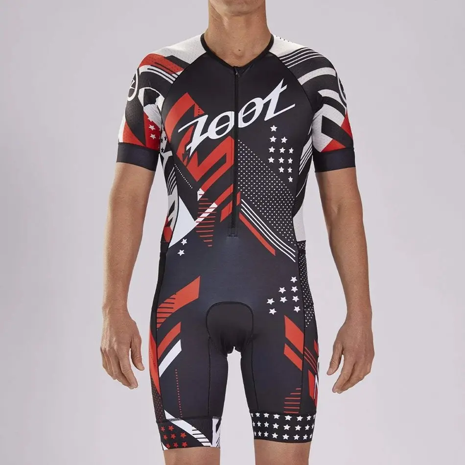 

ZOOT Men's triathlon clothing trisuit bicycle team clothing cycling suit jumpsuit maillot ciclismo bike racing clothing skinsuit