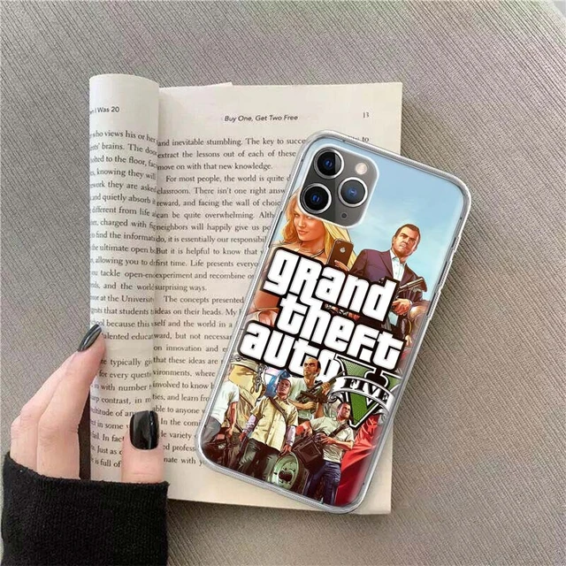 Grand Theft Auto GTA V Phone Case for iPhone X 10 8 7 Plus…