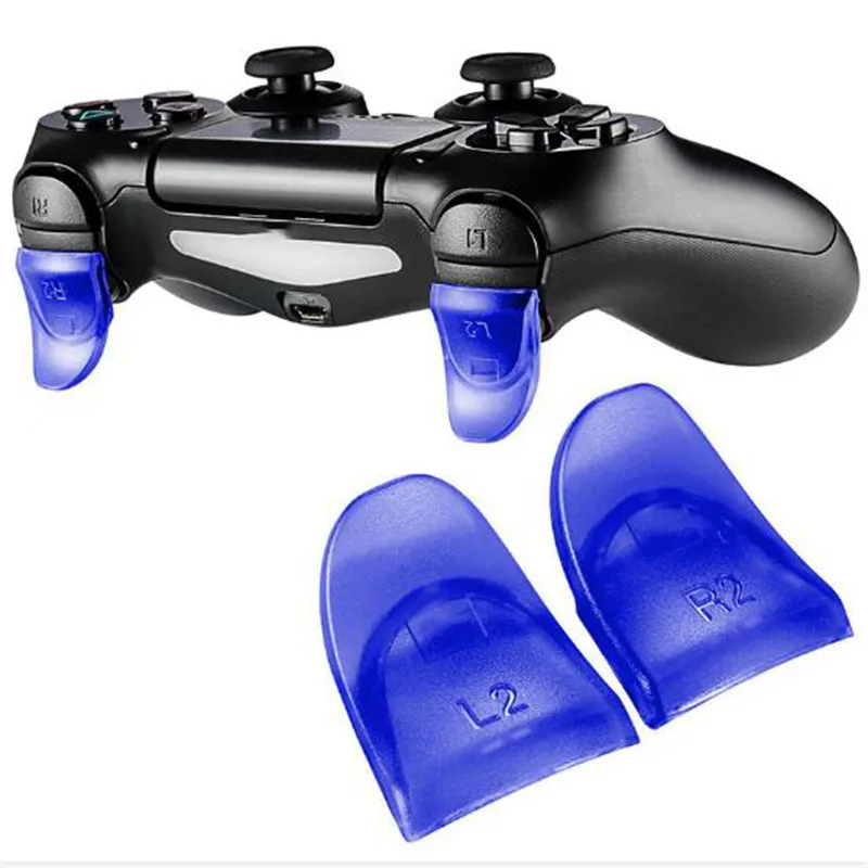 

2PCS L2 R2 Buttons Trigger Extenders Game pad for Play Station 4 PS4/PS4 Slim/Pro Game Controller Accessories