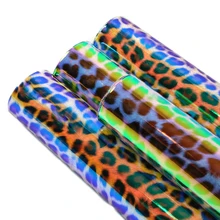 20*34 см леопардовый узор волшебный цвет искусственная кожа для изготовление ручной работы дома серьги для событий, 1Yc8089