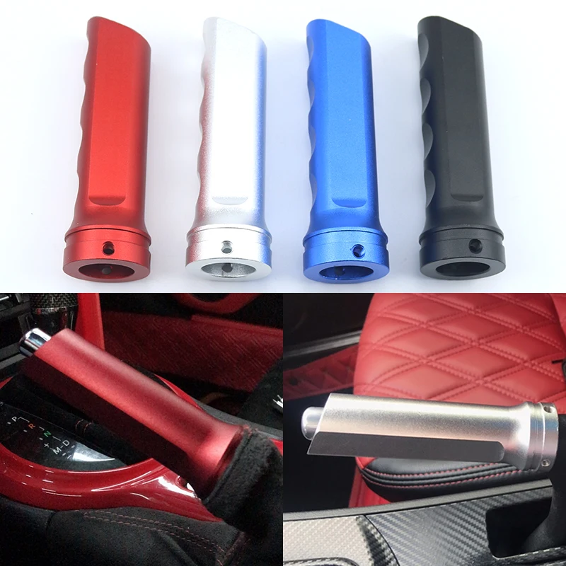 High Quality Racing Universal Aluminum Car Handbrake Sleeve Handbrake Protection Cover Handle