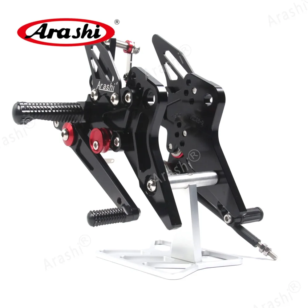 Arashi Z800 13-16 CNC задний ножной Набор для KAWASAKI Z 800 2013 мотоцикл Rearset колышки подножки части черное золото