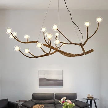 

Nordic LED Branch Chandelier Lights Living room Lamps Modern Molecular Chandeliers for Bedroom Restaurant Decoration Lighting