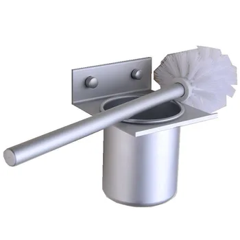 

Free Shipping YUJIE YF5515 Space aluminum toilet brush rack tray shelf bathroom toilet cleaning aluminum cup holder