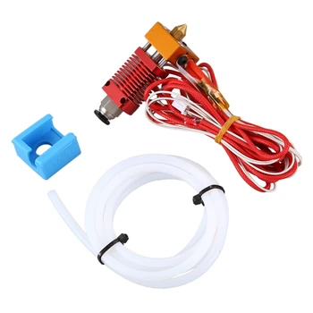 

3D Full Metal J-Head CR10 Hotend Extruder Kit Hot End Kit 1.75mm 0.4mm For Ender-3 CR10 10S Extruder (12V 40W )