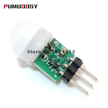 

10pcs/lot Mini IR Pyroelectric Infrared PIR Motion Human Sensor Automatic Detector Module AM312 Sensor DC 2.7 to 12V
