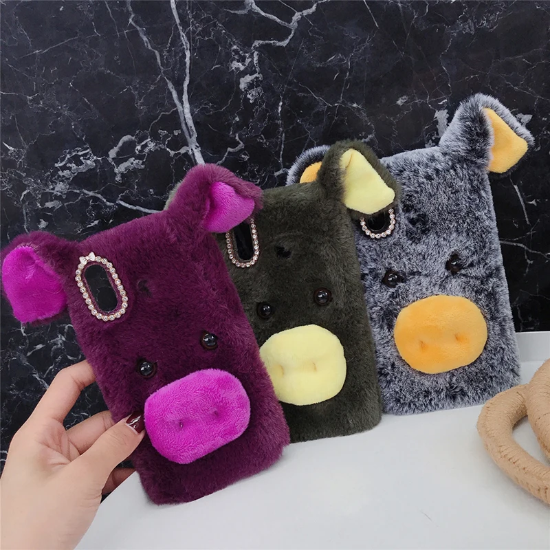 Модные красивые длинные волосы Luckly Pig дизайн стильный защитный кожаный чехол для телефона для Cubot J7 R15 Pro гелевый силиконовый Etui