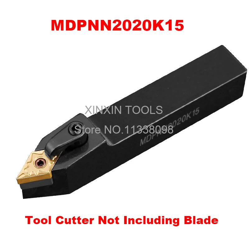 

MDPNN2020K15 CNC Turning Lathe Machine Tools Lathe Cutting Tools 62.5 degrees External Turning Tool Holder 20*20*125MM