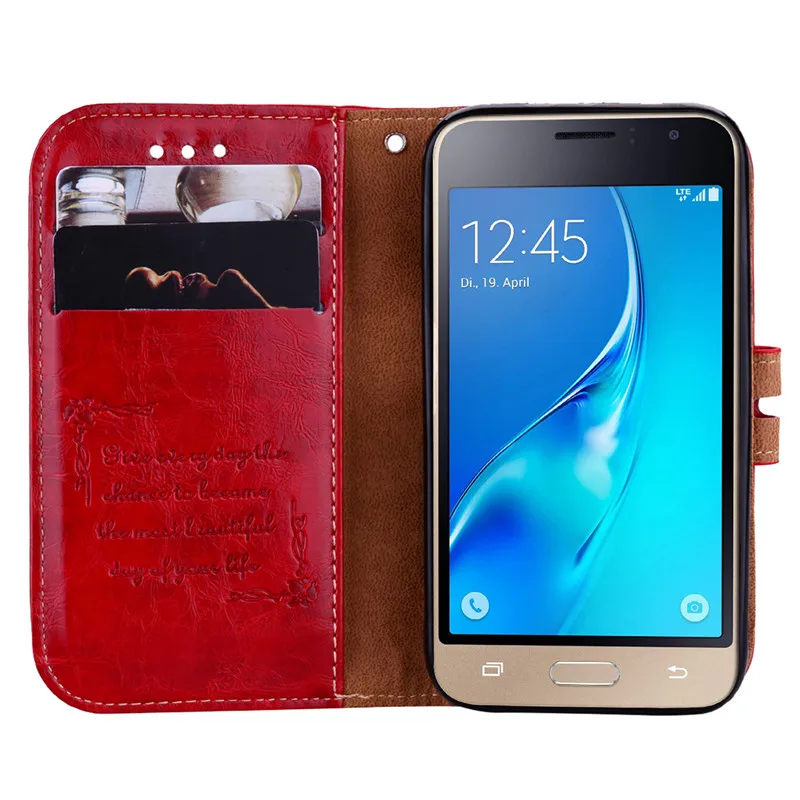 Чехол для samsung Galaxy J1, мягкий силиконовый кожаный чехол-книжка для samsung Galaxy J1 Mini J1 6 J2 Prime, чехол