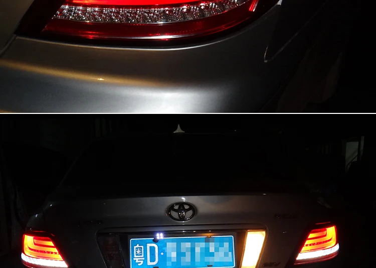 AKD автомобильный Стайлинг для Toyota Mark X задние фонари 2005-2009 Reiz светодиодный задний фонарь светодиодный фонарь дневные ходовые огни тормоз Обратный Авто аксессуары