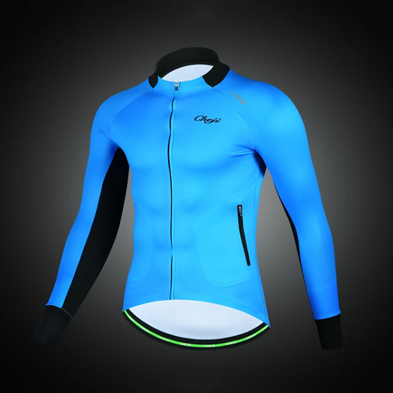 CHEJI Aero Cut MTB велосипедные майки зимние термальные флисовые для верховой езды одежда для велоспорта теплые ветрозащитные майки для шоссейного горного велосипеда