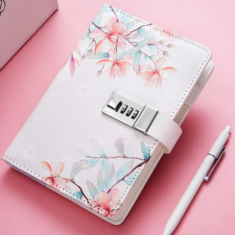 IG-Notepad дневник с замком для рук книга с паролем блокнот планировщик путешествия журнал Студенческая девушка код Блокировка записная книжка
