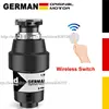76336A German 1000W motor Technology 1 Horsepower Deluxe Continuous Feed Disposall Food Waste Disposer + Air Switch 1