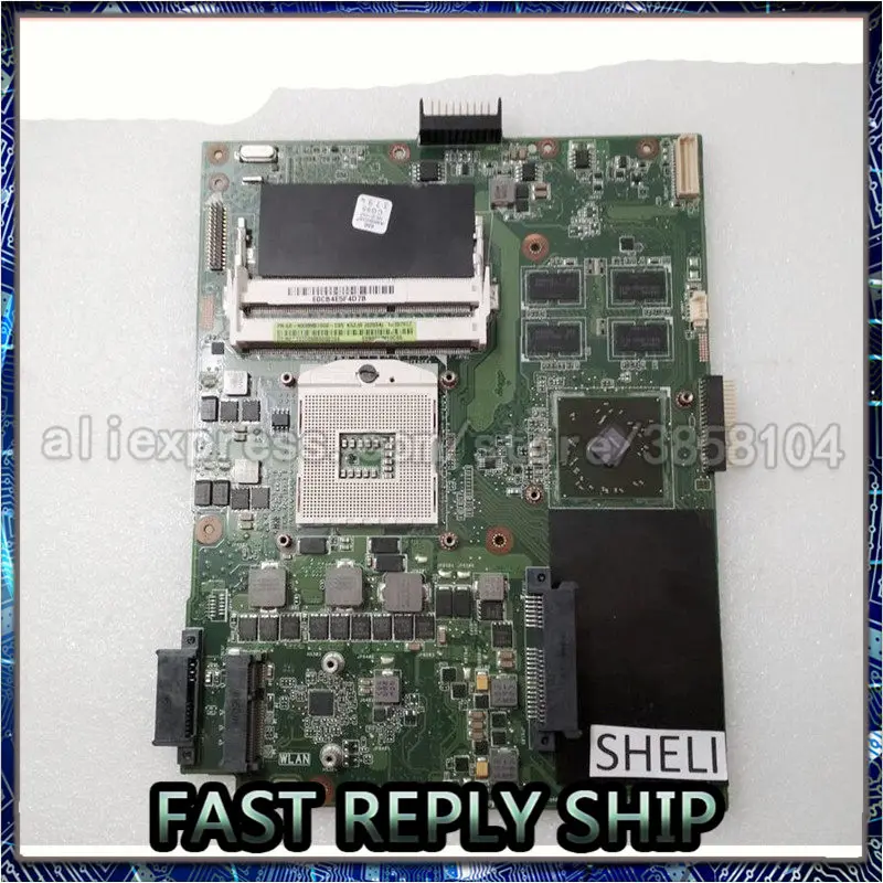 Материнская плата SHELI для Asus K52JR K52JY с видеокартой HD5470 1 ГБ REV: 2 0 HM55|Материнские