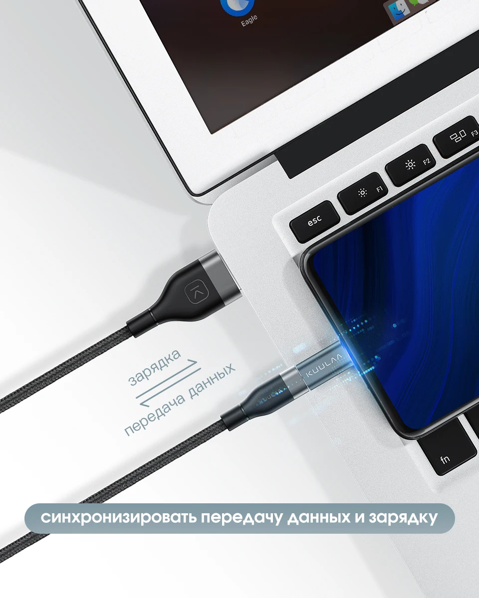 KUULAA USB C OTG адаптер типа C для Micro USB зарядное устройство кабель конвертер для Macbook Pro samsung Galaxy S10 S9 huawei type-C USB OTG