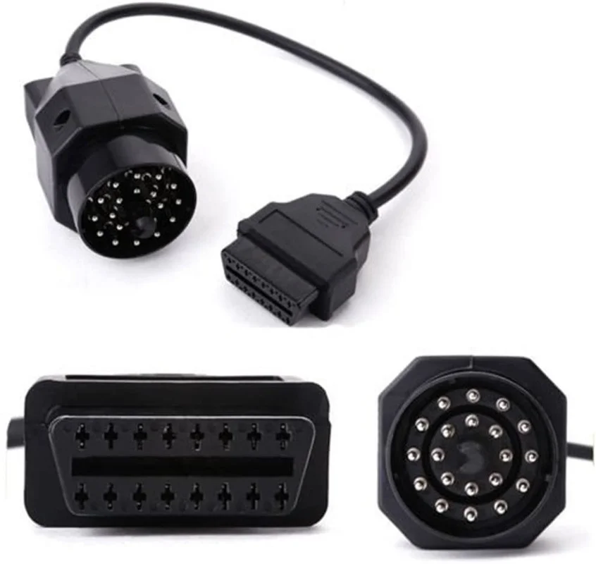 Адаптер OBD 2 II с 20 контактами на 16-контактный Женский адаптер OBD2 для BMW E36 E39 X5 Z3