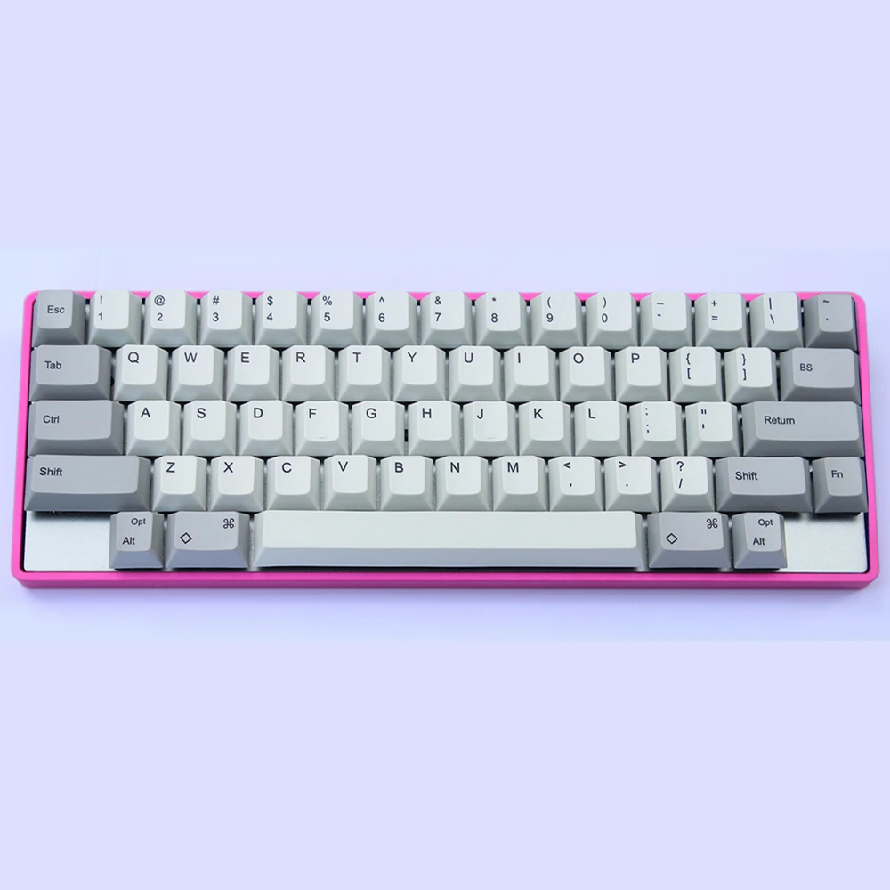 HHKB механическая клавиатура DIY Gateron Kailh Cherry MX переключатели Пластик или CNC Алюминий