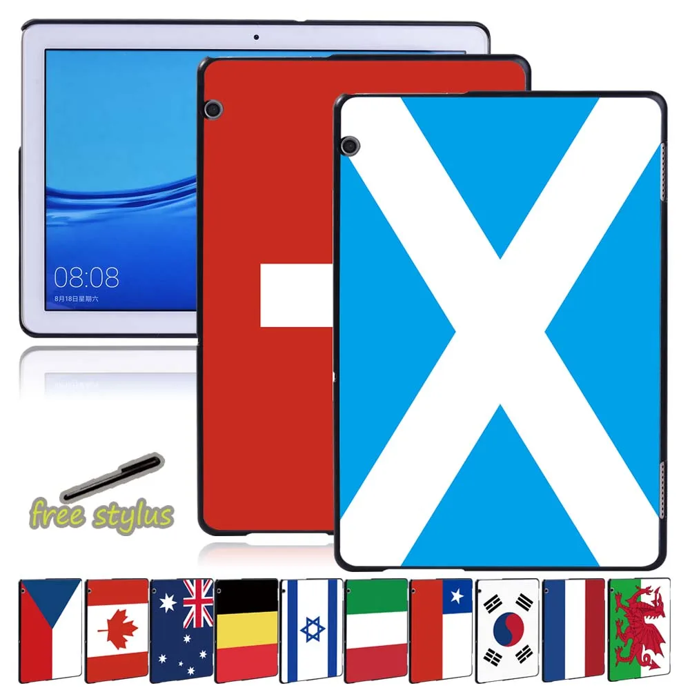 

Tablet Case For Huawei MediaPad T3 8.0 8 Inch/T3 10 9.6 Inch/T5 10 10.1 Inch Anti-fall Shockproof Frame Hemming Tablet Case