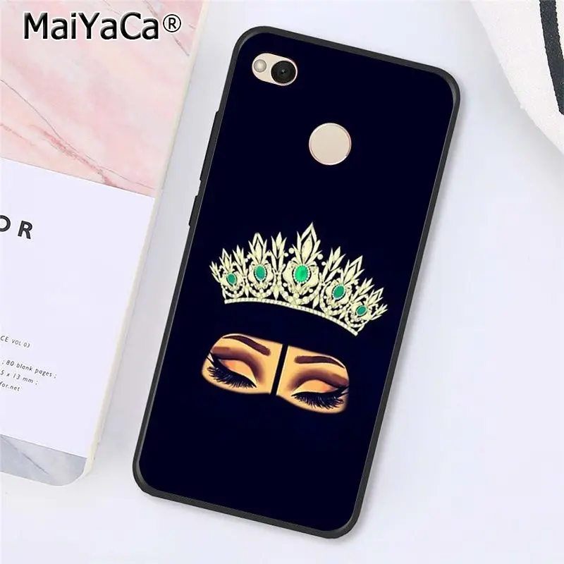 A4 MaiYaCa мусульман, Gril/глаза чехол для телефона для Xiaomi mi5 6 A1 A2 Lite Mi9 9SE mi8lite F1 Mix2 2S Max2 3 - Цвет: A4