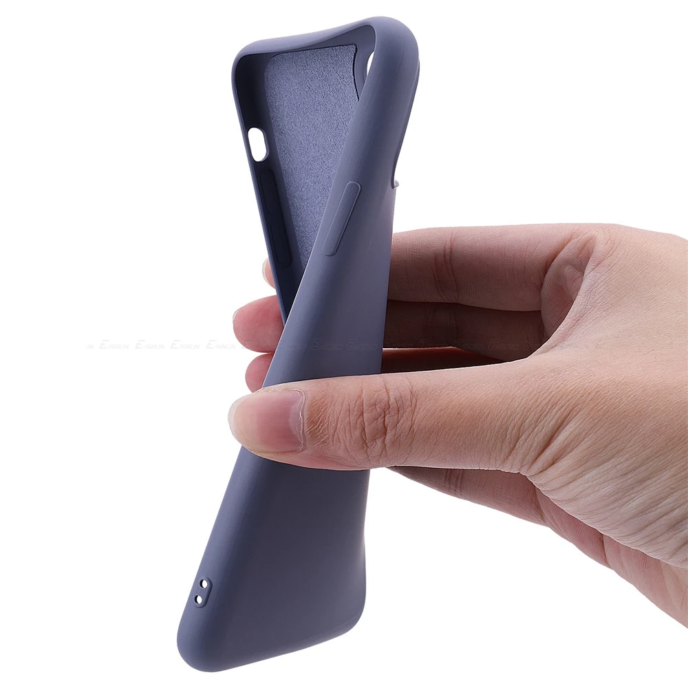 Жидкий силиконовый тонкий мягкий чехол для Oppo A12 A12e A92 A91 A72 A52 A9 A5 A31 2020 AX7 AX5 A92s A5s A3s