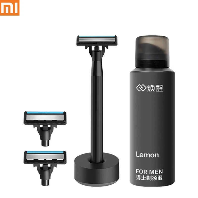 Ручная бритва xiaomiyoupin для мужчин и женщин триммер влажного бритья бороды удобная