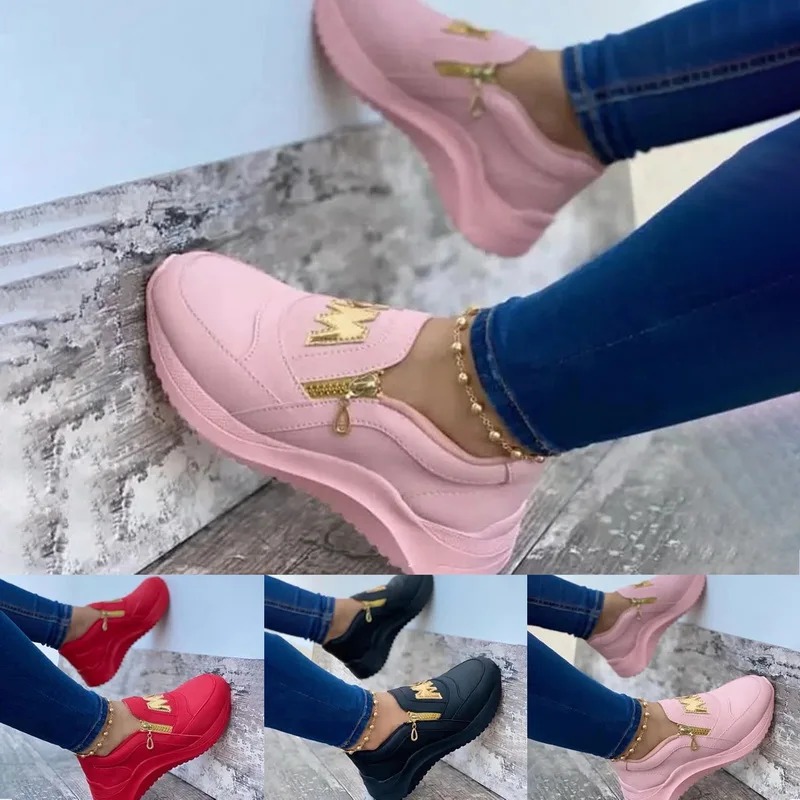 Zapatillas Deportivas Mujer Moda 2025 - Ortopédicas, Transpirables, Suela Antideslizante, Para Gimnasio Y Running