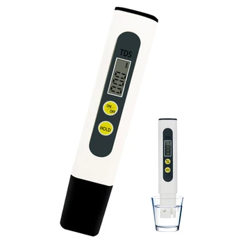

Portable Digital Detection Pen Automatic Two Buttons TDS Meter Measuring Water Quality Purity Test Pens Water Qualit Monitor